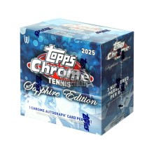 2025 Topps Chrome Tennis Sapphire Edition Box