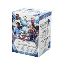 2024-25 Topps Chrome UEFA Women's Champions League Soccer Blaster Box