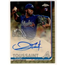 Touki Toussaint 2019 Topps Chrome Superfractor Autograph Rookie Card CSA-TT 1/1