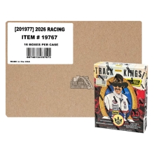 2026 Panini Track Kings Racing Hobby 16-Box Case