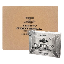 2026 Leaf Trinity Football Hobby 10-Box Case
