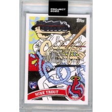 Mike Trout Topps Project 2020 Card #4 2011 Topps Update by Ermsy
