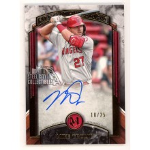 Mike Trout 2022 Topps Museum Archival Autograph Card #AA-MTR 10/25