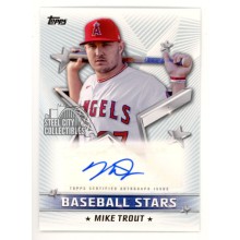 Mike Trout 2022 Topps Series 2 Baseball Stars Autograph Card #BSA-MT