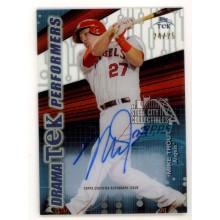 Mike Trout 2015 Topps Tek Drama Performers Autograph Card #DTP-MT 24/25