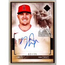 Mike Trout 2020 Topps Transcendent Framed Autograph Card #TCA-MT 02/25