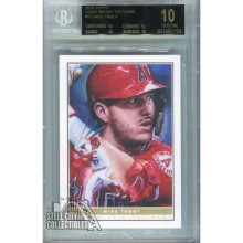 Mike Trout 2020 Topps Game Within The Game Card #12 BGS 10 Pristine Black Label