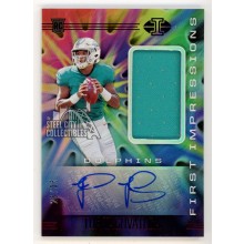 Tua Tagovailoa 2020 Panini Illusions Autograph Rookie Jersey Card #102 26/35