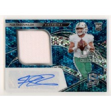 Tua Tagovailoa 2020 Panini Spectra Blue Autograph Rookie Patch Card #202 29/60