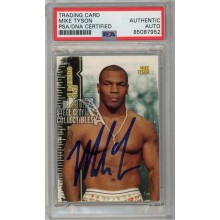 Mike Tyson 2010 Sport Kings Ringside Round One Gold Autograph Boxing Card #54 PSA/DNA