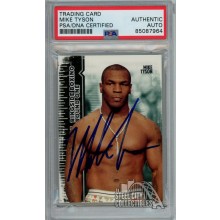Mike Tyson 2010 Sport Kings Ringside Round One Black Autograph Card #54 PSA/DNA