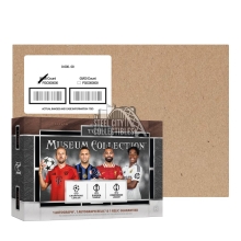 2025-26 Topps UEFA Club Competitions Museum Collection Soccer Hobby 8-Box Case