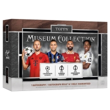 2025-26 Topps UEFA Club Competitions Museum Collection Soccer Hobby Box
