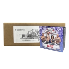 2026 Topps UFC Chrome Sapphire  Edition 10-Box Case