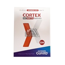 Ultimate Guard Japanese Size Matte Orange Cortex Sleeves 60ct Box