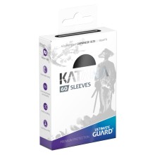 Ultimate Guard Japanese Size Black Katana Sleeves 60ct Box