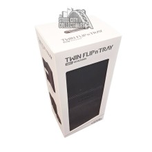 Ultimate Guard Twin FlipnTray 266+ Monocolor - Grey Deck Box