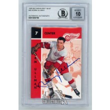 Norm Ullman 1995-96 Parkhurst 66-67 Autographed Card #45 - BAS 10