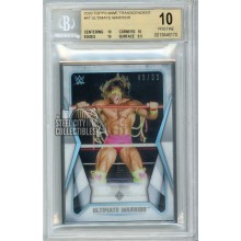 Ultimate Warrior 2020 Topps Transcendent WWE Collection Card #47 43/50 BGS 10