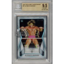Ultimate Warrior 2020 Topps Transcendent WWE Collection Card #47 10/50 BGS 9.5