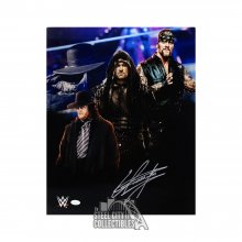 The Undertaker Autographed 16x20 Photo - JSA COA