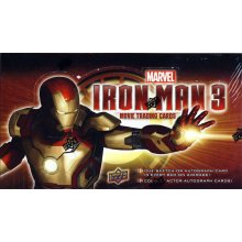 2013 Upper Deck Marvel Iron Man 3 Movie Hobby Box | Steel City 