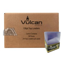 Vulcan 130pt Toploaders Case of 500