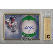 Andrew Vaughn 2020 Bowman Transcendent Emerald Autograph Card 3/5 BGS 9.5
