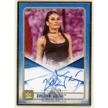 Zelina Vega 2020 Topps Transcendent WWE Autographed Card /5