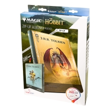 Gamegenic Magic The Gathering Hobbit Zip Up 18 Pocket Binder - Gleaming Splendor/The King Of Dale