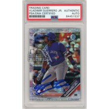 Vladimir Guerrero Jr 2019 Bowman Chrome Mega Box  Autograph Card #BCP-1 PSA/DNA
