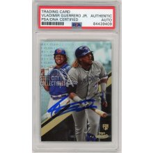 Vladimir Guerrero Jr 2019 Topps Gold Label Autographed Card #99- PSA/DNA