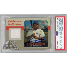 Vladimir Guerrero Jr 2019 Topps Heritage Autographed Jersey Rookie Card - PSA/DNA 10