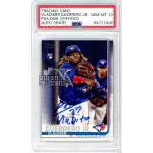 Vladimir Guerrero Jr 2019 Topps Update "27 Vladito" Autograph Rookie Card #US1 PSA/DNA 10