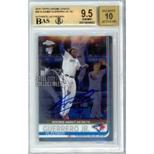 Vladimir Guerrero Jr 2019 Topps Chrome Update Auto RC Card #58 BGS 9.5 BAS 10