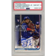Vladimir Guerrero Jr 2019 Topps Update "27 El K" Autograph Rookie Card #US1 PSA/DNA 10