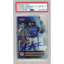 Vladimir Guerrero Jr 2019 Bowman's Best Future Foundations Autographed Card - PSA/DNA 10