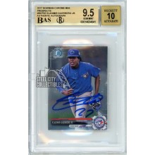 Vladimir Guerrero Jr 2017 Bowman Chrome Mini Auto Card #BCP32 BGS 9.5 BAS 10