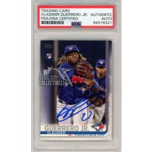 Vladimir Guerrero Jr 2019 Topps Update Autograph "27" Rookie Card #US1 PSA/DNA