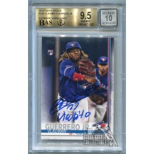 Vladimir Guerrero Jr 2019 Topps Update "Vladito" Auto Rookie #US1 BGS 9.5 BAS 10