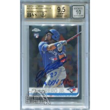 Vladimir Guerrero Jr 2019 Topps Chrome 27 Vladdy Auto Rookie #201 BGS 9.5 BAS 10