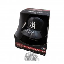Luke Voit Autographed New York Yankees Replica Full-Size Batting Helmet - Fanatics