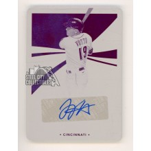 Joey Votto 2021 Panini Immaculate Autograph Printing Plate Card #IS-JV 1/1