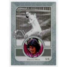 Virginia Wade 2020 Topps Transcendent Tennis VIP Card #37 5/5