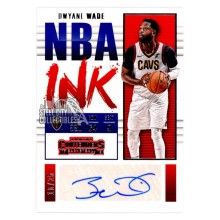 Dwyane Wade 2017-18 Panini Contenders NBA Ink Autograph Card #NI-DWD 10/25