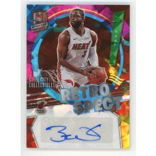 Dwyane Wade 2021-22 Panini Spectra Retrospect Autograph Card #RSA