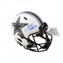 Herschel Walker Autographed Cowboys Lunar Eclipse Authentic Full-Size Football Helmet - BAS COA
