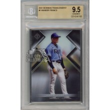 Wander Franco 2021 Bowman Transcendent Card #1 33/50 BGS 9.5 Gem Mint