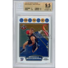 Russell Westbrook 2008-09 Topps Chrome Rookie Card #184 BGS 9.5 Gem Mint