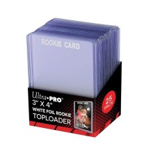 3x4 Ultra Pro Rookie Toploader Pack Of 25